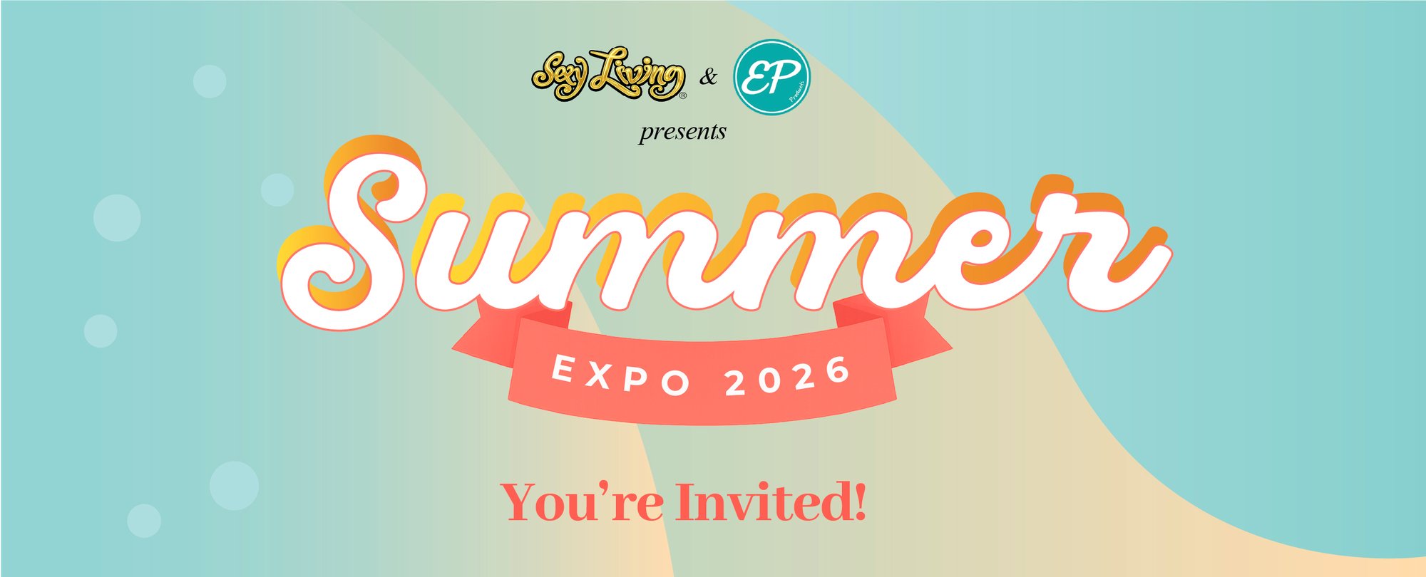 Summer Expo 2026 Invitation Banner Summer Expo 2026 Invitation Banner